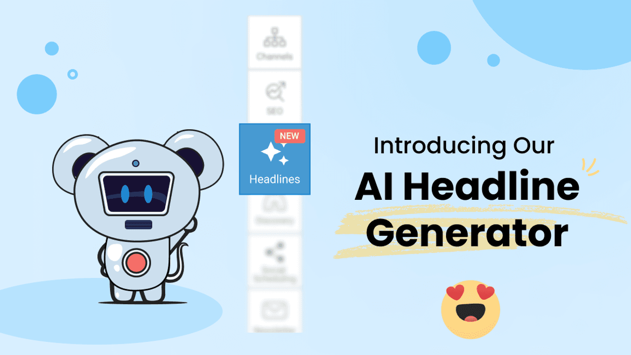 Email marketing dashboard with campaign metrics for Use an AI Headline Generator in Your Publishing Stack