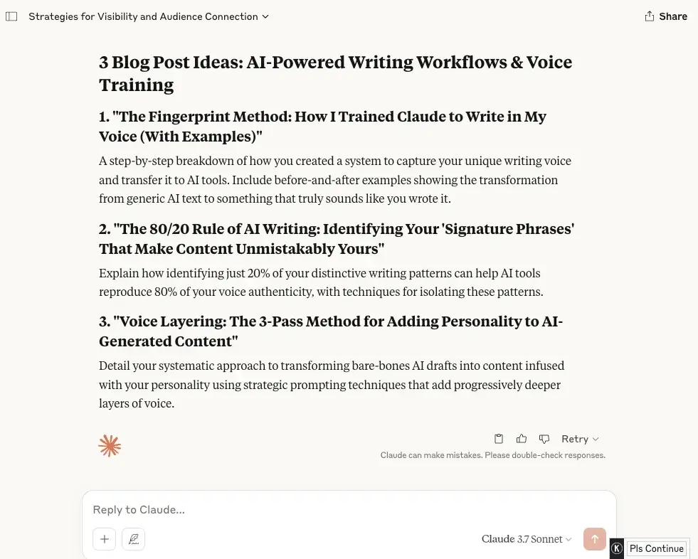 A comparison of different AI writing tools for blog post creation.