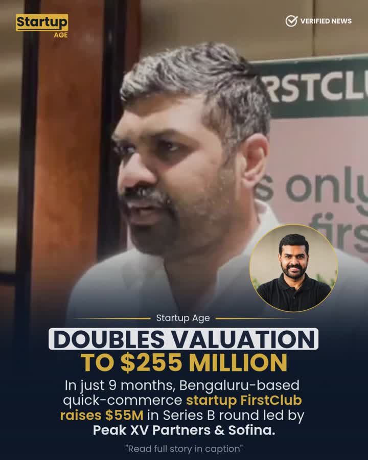 #firstclub #startupfunding #quickcommerce #indianstartups #venturecapital | Startup Age related to Analyzing FirstClub's Rapid Valuation Growth in Quick Commerce