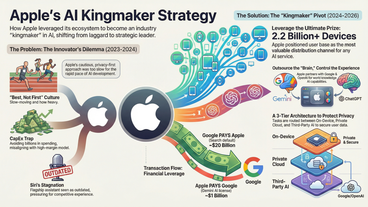 5 Surprising Reasons Apple Isn't Losing the AI Race, It's Changing the Game related to Apple's Strategic Shift in AI: A Slow Approach with Smart Outcomes