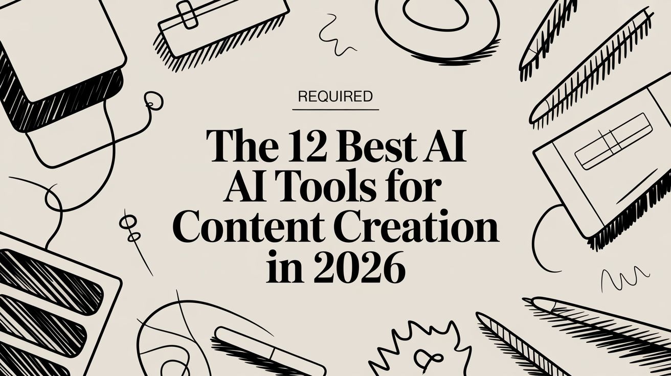 Best AI Tools for Content Creation 2026 — Tested for Ads & TikTok | Sovran related to Best AI Tools for Content Creators: A Practical Stack