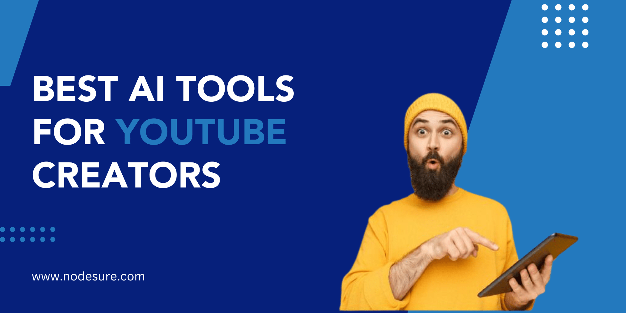 Best AI Tools for YouTube Creators - NodeSure Technologies related to Best AI Tools for YouTube Creators: Titles, Thumbnails, Scripts, and Analytics