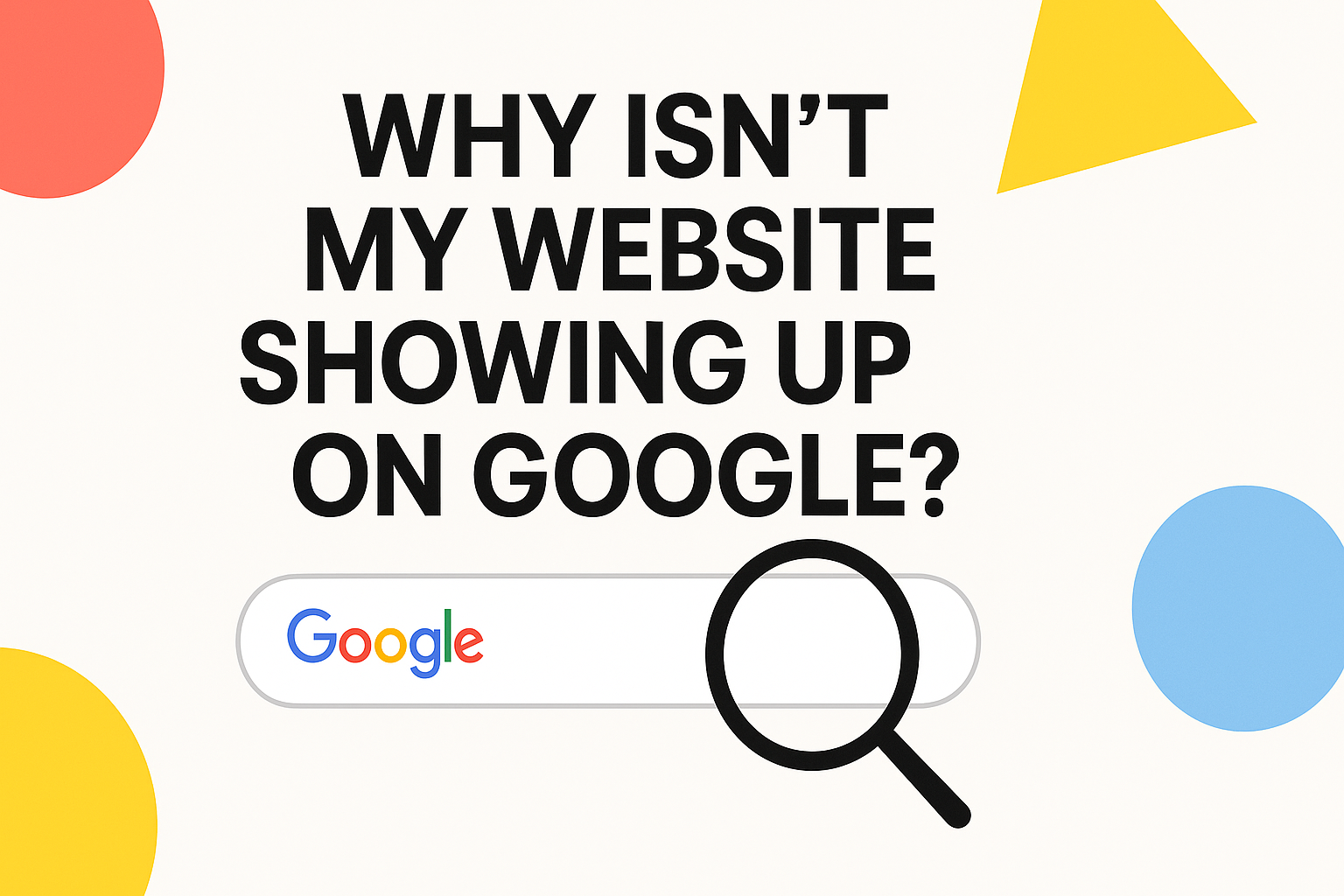 A detailed guide on troubleshooting website visibility issues in Google search results for 2025.