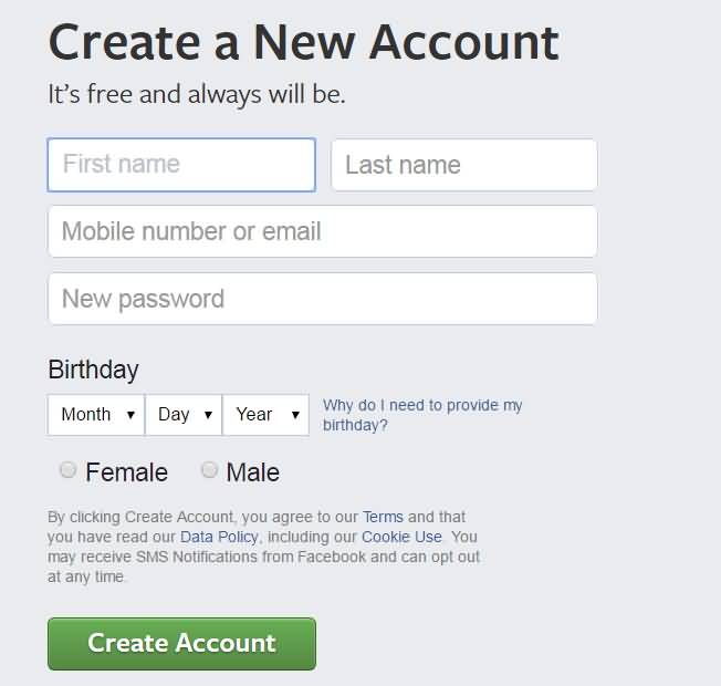 Facebook Tutorial: How to Create Facebook Account related to How to Create a Facebook Account for Free