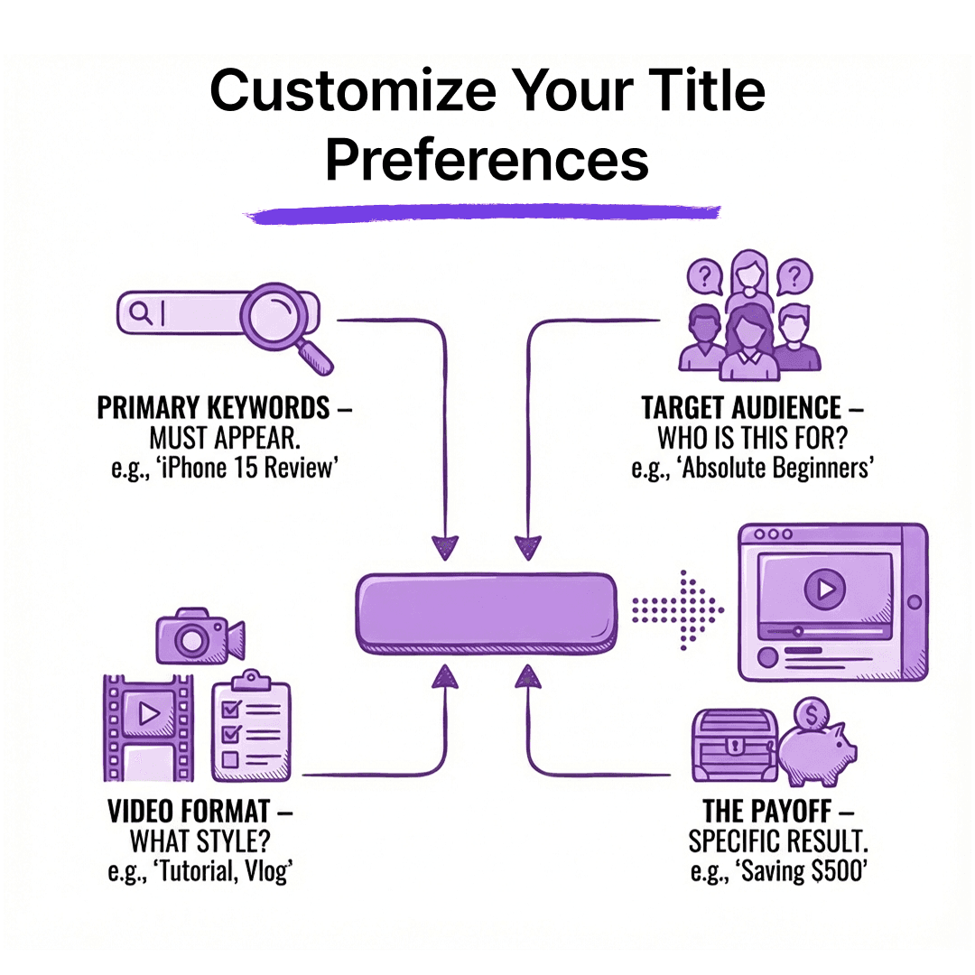 Overview of WhisperTranscribe's Free YouTube Title Generator, emphasizing its user-friendly design for creating engaging