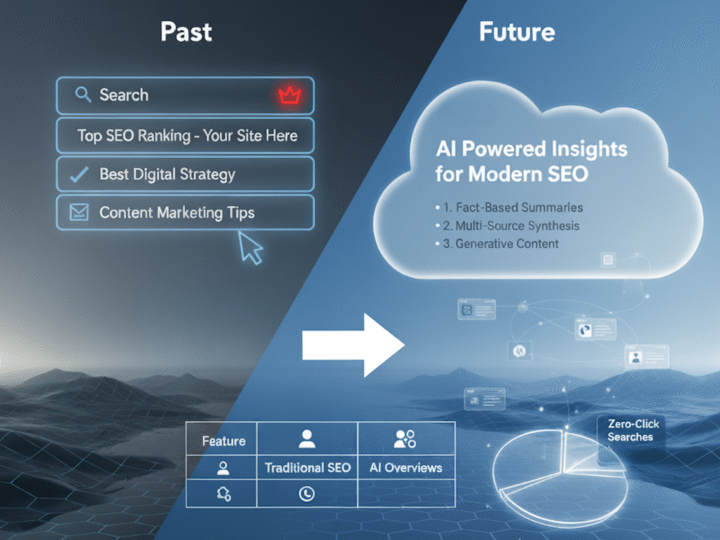 A Direct Comparison Between Google SEO and AI Overview related to Navigating Google's AI Search Opt-Out: Implications for SEO Professionals