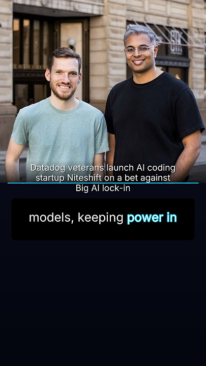 Datadog veterans launch AI coding startup Niteshift on a bet against Big AI lo… | TechFlash #Shorts - YouTube related to Niteshift: A New Player in AI Coding Aiming to Disrupt Big AI Lock-In