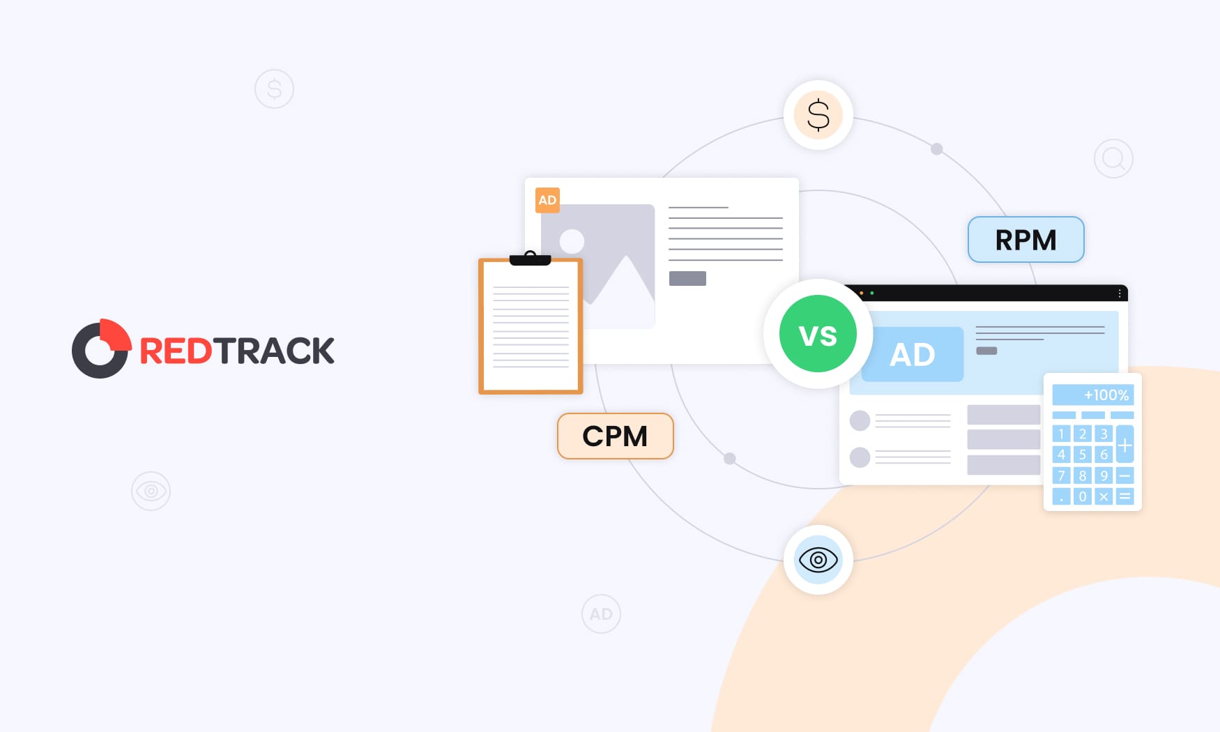 Visual breakdown of CPM and RPM, explaining their significance for content creators and publishers in managing ad