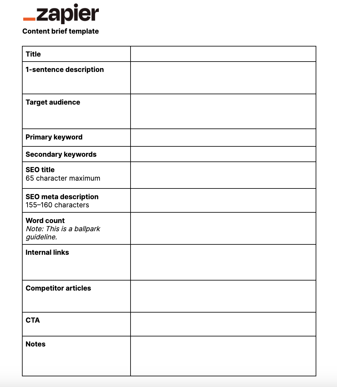 How to write a content brief [template + guide] related to SEO Content Brief Template: What to Include Before You Write