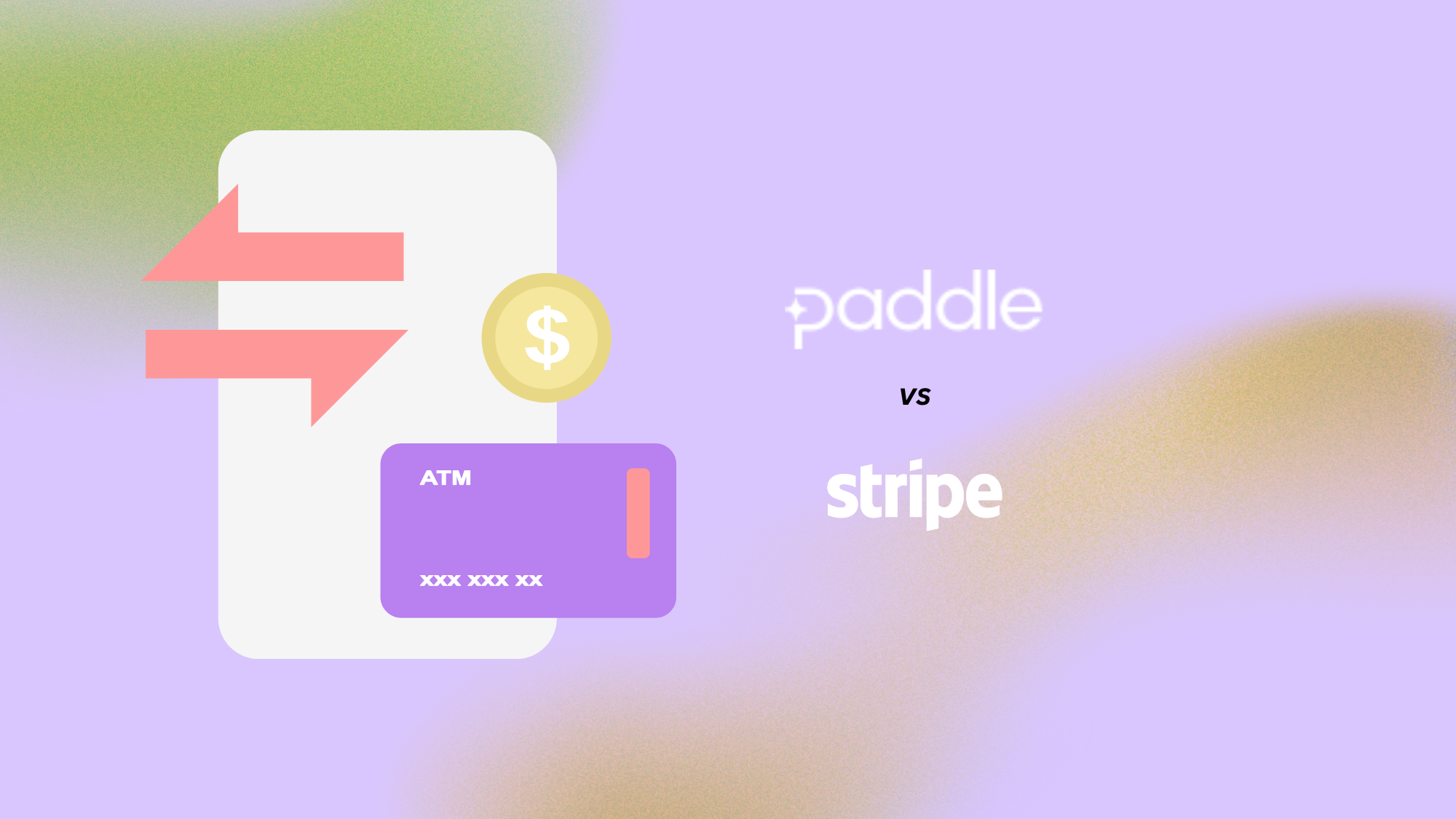 Comparison chart of Paddle and Stripe features for SaaS payment processing.
