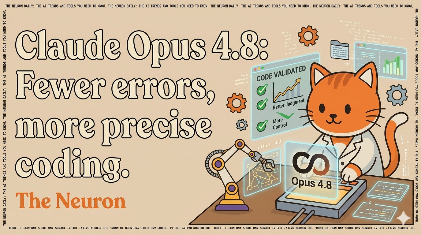 😺 Claude Opus 4.8 got safer today for Anthropic Opus 4.8: What Operators Should Verify Before Switching